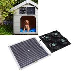 Solar Powered Fan For Chicken Coop