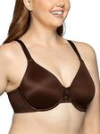 Vanity Fair Women's Beauty Back Smoothing Minimizer Bra (36C-42H), Cappuccino, 36DD