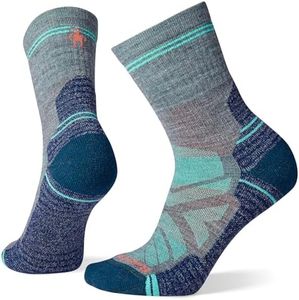 Smartwool Performance Hike Light Cushion Mid Crew Sock - Women's, Medium Gray, Large