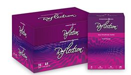 Reflection Copier Paper - A4, 500 Sheets, 70 GSM, White, Carton of 10 Reams