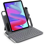 Inateck Keyboard Case for iPad 10th Gen 2022, iPad Air 2024 11 Inch Case with Keyboard, Ultralight Keyboard for iPad Air 5/4 10.9 Inch, iPad Pro 11 (4th/3rd/2nd/1st), QWERTY, with Pen Holder, BK2007