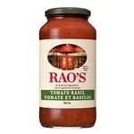 Rao's Homemade Tomato Sauce, Tomato Basil, Versatile Pasta Sauce, Carb Conscious, Keto Friendly, All Natural, Premium Quality Tomatoes, 660g