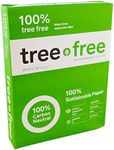 Tree Free Copy Paper, 20 LB, 8.5" x 11", 92 Bright, 100% Tree Free Carbon Neutral Acid Free, Made from Sugarcane Waste Fiber (500/Ream)