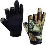 THKFISH Fishing Gloves, 1Pair 3 Cut