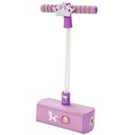 Flybar My First Foam Pogo Jumper for Kids Fun and Safe Pogo Stick for Toddlers, Durable Foam and Bungee Jumper for Ages 3 and up, Supports up to 250lbs (Pink Princess), Large