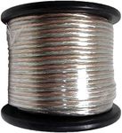 Audiopipe 10 Gauge Speaker Cable 100ft Clear