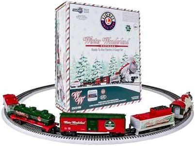 Lionel Winter Wonderland LionChief 5.0 Electric O Gauge Train Set with Bluetooth & Remote One Color