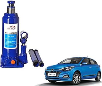 Auto Addict Hydraulic Bottle Jack Car Jack 5 ton(5000 KGS) for Elite i20(2014-2019)