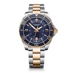 Victorinox Maverick Watch, Blue Dial, Silver/Rose Gold Two-Tone Stainless Steel Bracelet