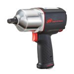 Ingersoll Rand 2135QXPA 1/2" Drive Air Impact Wrench, Quiet Technology, 1,100 ft-lbs Powerful Nut Busting Torque, Lightweight, Black