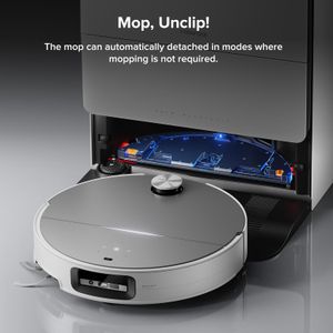 Roborock Saros 10 Robot Vacuum Cleaner – White