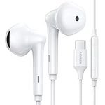 UGREEN HiTune USB C Headphones Wired Earphones Type C Headphones with Mic Remote Control Noise Isolation Compatible with iPhone 15 Pro/S23 S22/FE S20/iPad Pro 2021/2020 iPad Air 5/4/Mini 6 Pixel