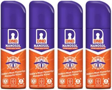 DND Nanosol Flying Insect Killer | Mosquito Repellent Aerosol Spray | Instant Kill Action | 12 hrs Protection | Pack of 4-32g (50ml) Each