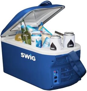 SWIG Portable Navy Blue Car Fridge 16L