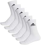 adidas Mens Socks Cush Crw 6Pp, Whi