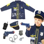 Police Dress Up Costume Set Cop Cos