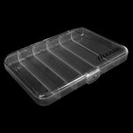 Aventik Polycarbonate Fly Fishing Box Four Different Multi-Compartment Option Fishing Tackle Box Great Pocket Size 7.52X5.24X1.08inch (6C-A)