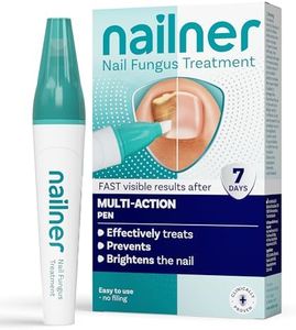 Nailner Fungal Nail Treatment Pen 4 ml - Extra Strong Anti Fungal Nail Treatment for Toenails - 2 in 1 Treat & Prevent Toe Nail Fungus - Antifungal Nail Infection - Clinically Tested & Fast Results