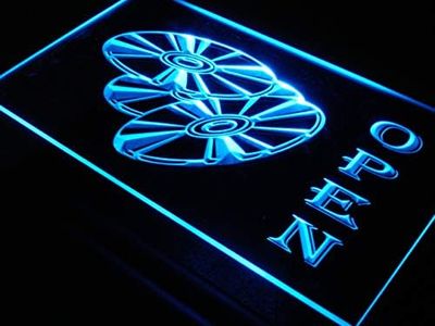 ADV PRO i143-b Open DVD Blu Ray Movie Disc LED Light Sign