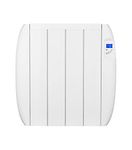 MYLEK Panel Heater Radiator 1000W Electric with Programmable Digital Timer - Aluminium Wall Mounted Freestanding Slim White, Bathroom IP24 Splashproof, LOT 20 Eco Design Energy Efficient (1KW)