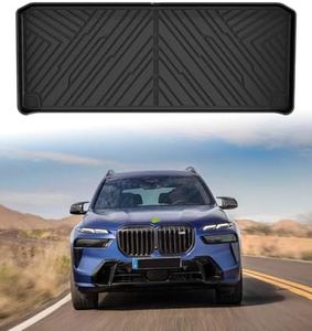 Mixsuper Custom Fit Cargo Liner for 2019-2023 2024 BMW X7, All Weather Rear Cargo Mat Trunk Liner, Behind The 3rd Row Seats, Black