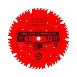 Freud LU83R010 10-Inch 50 Tooth ATB Thin Kerf Combination Saw Blade with 5/8-Inch Arbor and PermaShield Coating