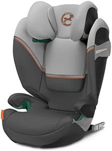 CYBEX Gold child seat Solution S2 i-Fix, For cars with and without ISOFIX, 100 - 150 cm, From approx. 3 to 12 years (15 - 50 kg), Lava Grey