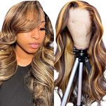 Rylice Ombre Lace Front Wigs Human 