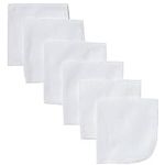 Gerber Washcloth, White, 6-Count