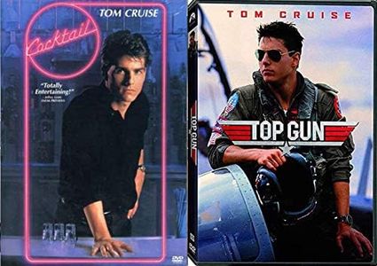 Top Gun & Cocktail Tom Cruise double feature DVD bundle 80's movie set New