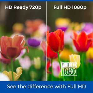 Cello 22" Full HD Frameless TV – Built-in DVD, Freeview HD, Satellite, HDMI/USB