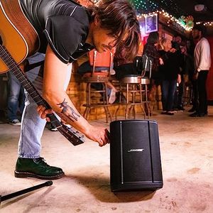 Bose S1 Pro+ Wireless All-in-One PA System, Black – Powered Speaker