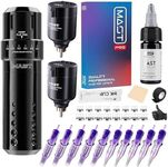 Mast Tattoo Machine Kit Flip Wirele