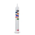 15 inch Galileo Thermometer with 7 Multi Colored Balls