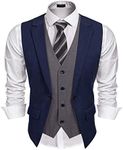 COOFANDY Men's Business Suit Vest S