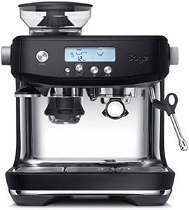 Sage - The Barista Pro, Bean to Cup Coffee Machine with Grinder and Milk Frother, Black Truffle
