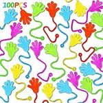 100PCS Glitter Sticky Hands Party F