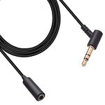 Koffmon 3.5mm Stereo Jack Headphone Extension Cord Male to Female Audio Auxiliary Extension Cable Compatible with Phones, iPad, Computers, Headphones, Speakers and More. (20FT)