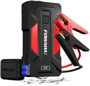 FOWAWU 3000 A Car Jump Starter(8.5 L Gas,6.5 L Diesel), 12 V Car Battery Jump Starter, Battery Jumper Starter Portable with USB/LED Light