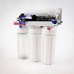 Vyair RO-1 5-Stage Reverse Osmosis Water Filter System 50 Gallons Per Day (189 litres) with Pump for Drinking Water, Marine Aquariums and Window Cleaning