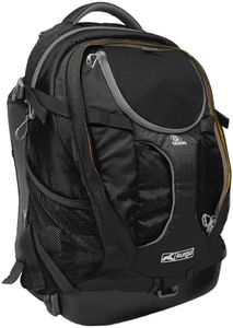 Kurgo G-Train Dog Carrier Backpack - Comfortable Pet Travel Backpack for Small Dogs up to 11kg - Rugged Design - Laptop Compartment - Armorsole Base - Water-Resistant - Heather Grey