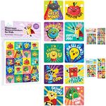 Decorably 1200 Good Job Kids Stickers - 60 Sheets Teacher Motivational Stickers for Kids, Teacher Stickers for Students, Classroom Reward Stickers, School Reward Stickers for Teachers Elementary