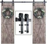 SMARTSTANDARD 8 FT Double Barn Door