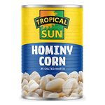 Tropical Sun Hominy Corn in Salted Water, 425G (Pack of 12)