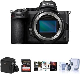 Nikon Z5 Full Frame Mirrorless Camera - Bundle with 32GB SD Card, Shoulder Bag, Corel PC Software Suite, Cleaning Kit