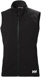 Helly Hansen Women's Paramount Softshell Vest, Black, X-Large