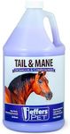 Jeffers Equine Tail & Mane Detangler & Conditioner for Horses, 1 Gallon – Soft, Shiny & Silky Finish – Eliminates Knots & Tangles, Frizz Control, Volumizing Formula – Healthy, Light & Clean Fragrance