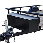 WEIZE Trailer Tongue Box, 2.31cu.ft