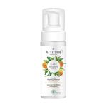 ATTITUDE Micellar Foaming Facial Cleanser, EWG Verified, Dermatologically Tested, Plant and Mineral-Based, Vegan, Orange Leaves, 150 mL