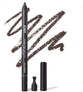 JOAH Make Her Gel-ous Gel Eyeliner with Self-Sharpening Pencil, Waterproof & Long-Lasting Color Definition, Espresso